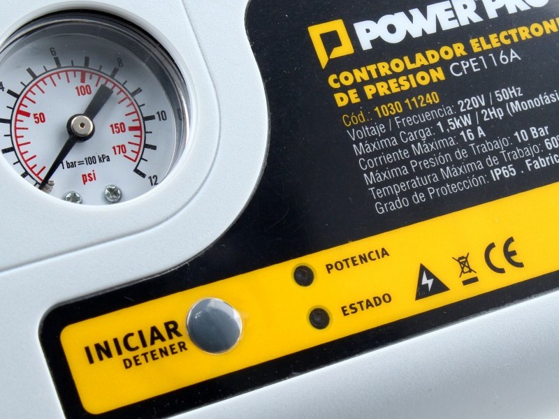 Controlador de Presión para Electrobombas 2HP - CPE116A