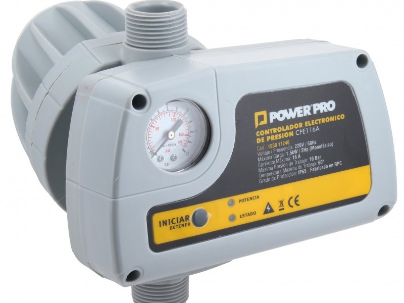 Controlador de Presión para Electrobombas 2HP - CPE116A